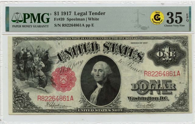 $1 1917 Legal Tender