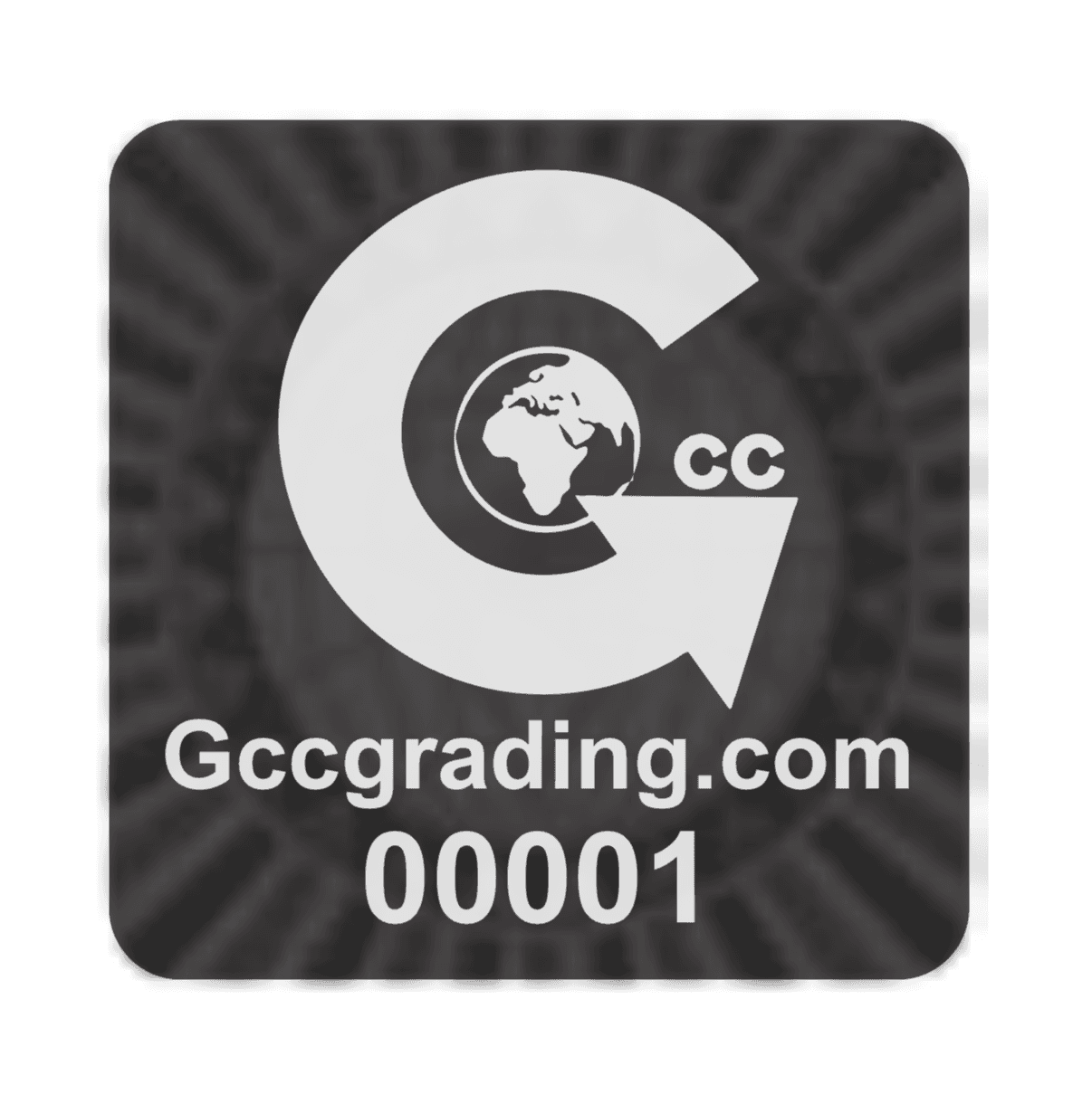 GCC Black Gem Sticker