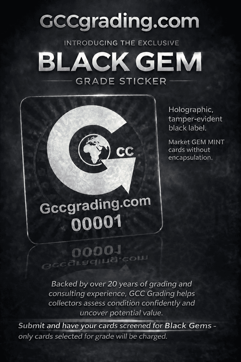 GCC Black Gem Sticker