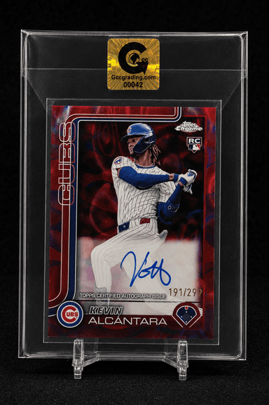Kevin Alcántara Topps Chrome RC Auto GCC #00042
