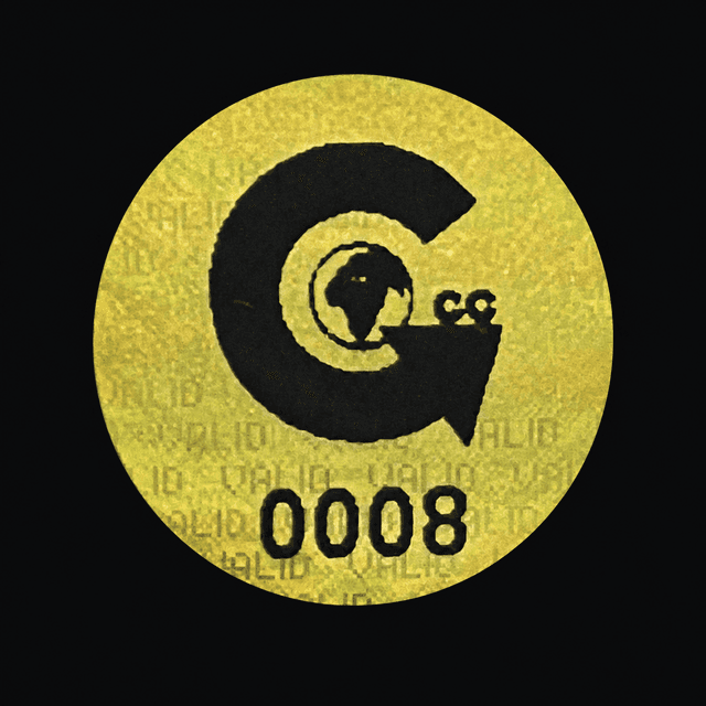 Gold Sticker